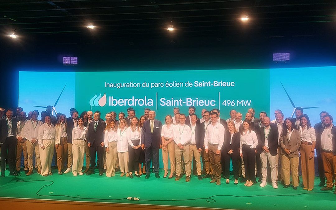 Saint-Brieuc offshore wind farm inauguration